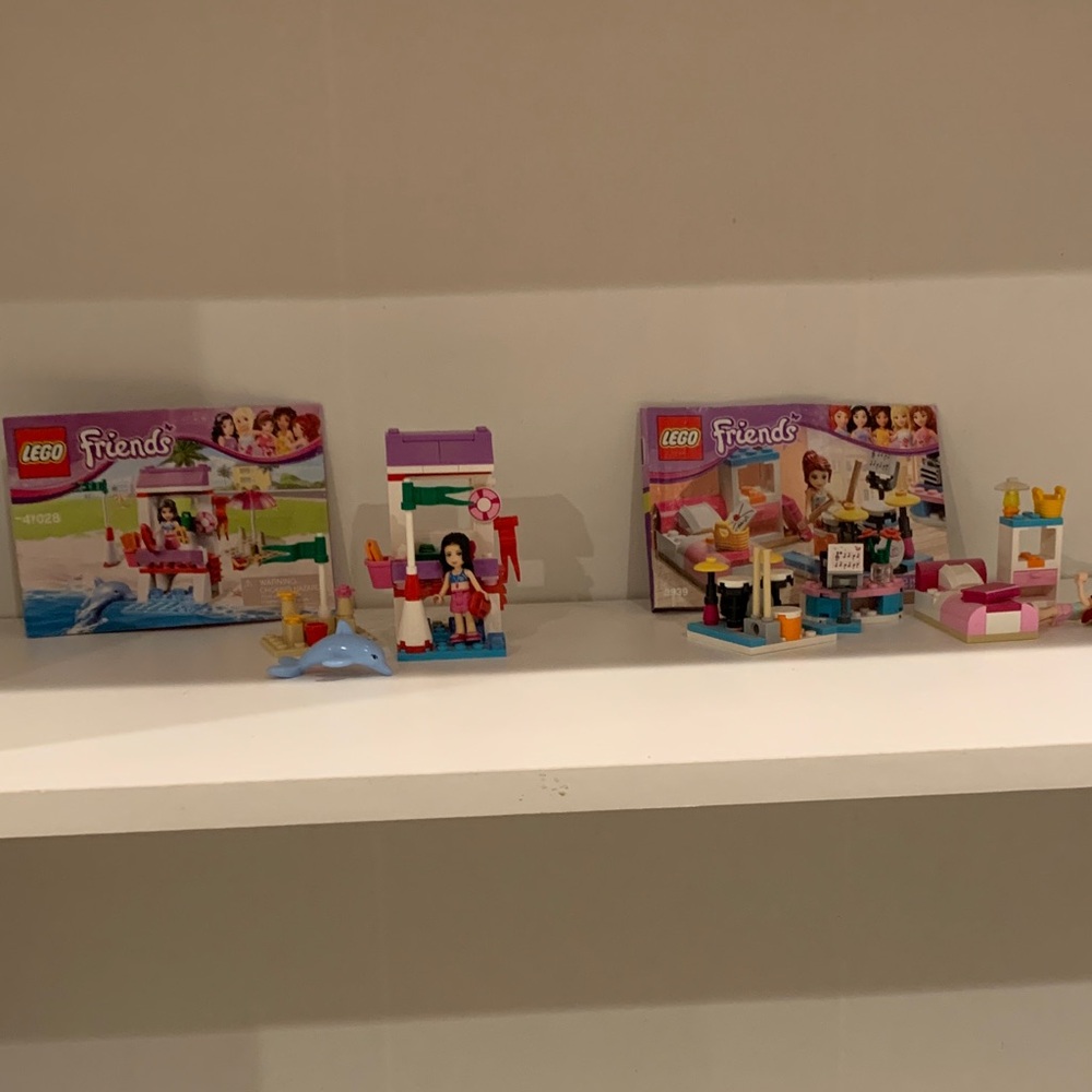 LEGO Friends Mini Sets - Pink, Purple, White